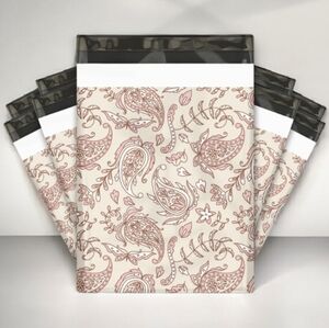 (25) 10x13 Paisley Print Poly Mailers
